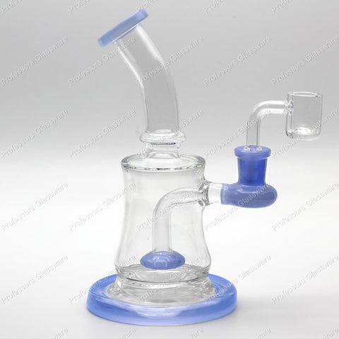 8" Curved Disc Percolator Bong