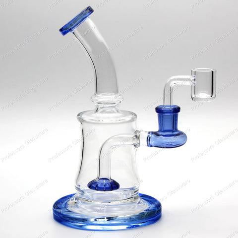 8" Curved Disc Percolator Bong