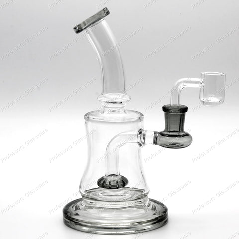 8" Curved Disc Percolator Bong