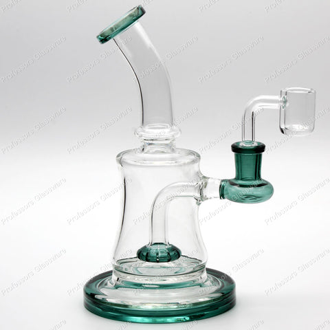 8" Curved Disc Percolator Bong