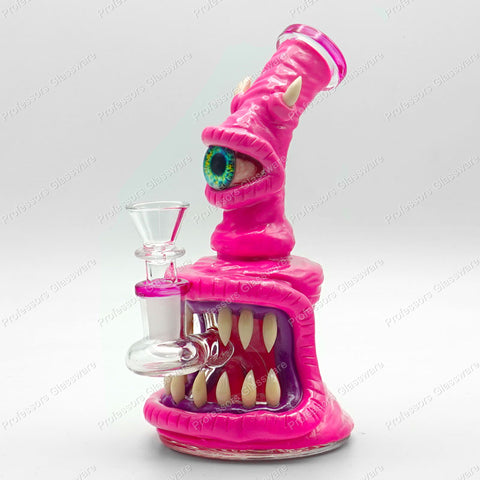 8" Horned Monster Eye Cyclops Bong