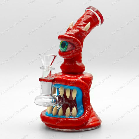 8" Horned Monster Eye Cyclops Bong
