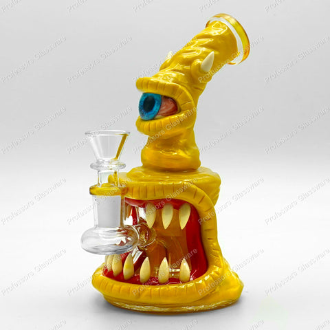 8" Horned Monster Eye Cyclops Bong