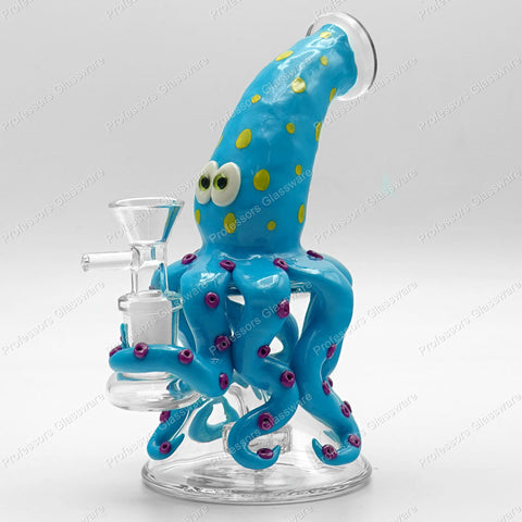 8" Octopus Colored Bong