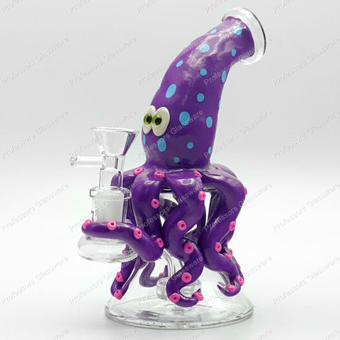 8" Octopus Colored Bong