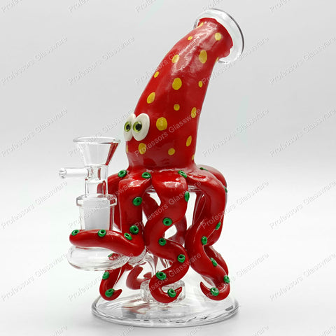 8" Octopus Colored Bong