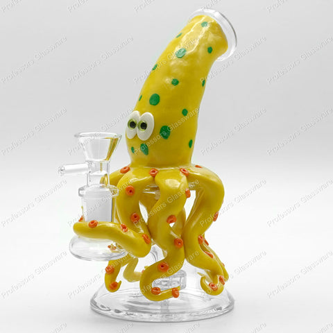 8" Octopus Colored Bong