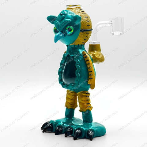 10" Colorful Standing Owl Bong