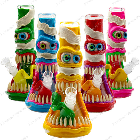 10" Dual Eye Monster Bong