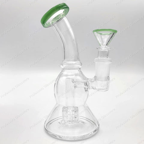 6" Mini Percolator Round Bong