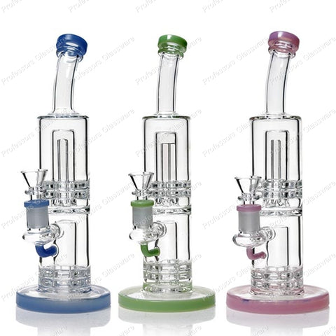 Multi Percolator Bent Neck Bong