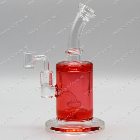 8" Freezeable Glycerin Bent Neck Bong