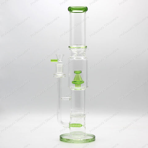 17" Inline Honeycomb Disc Percolator Bong