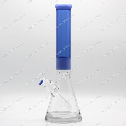 16" Colored Beaker Ice Catcher Bong