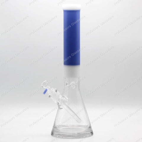 16" Colored Beaker Ice Catcher Bong