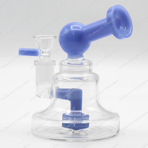 6" Mini Slanted Percolator Bong