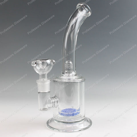 12" Bent Neck Inset Percolator Bong