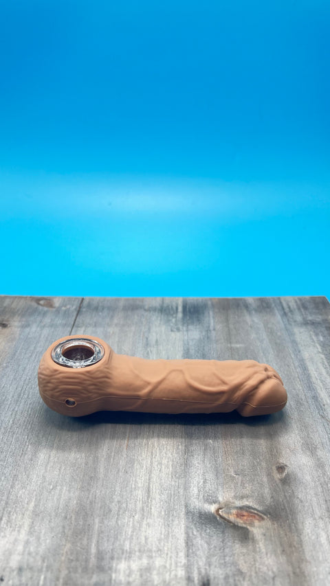 5” Silicone Penis Hand Pipe