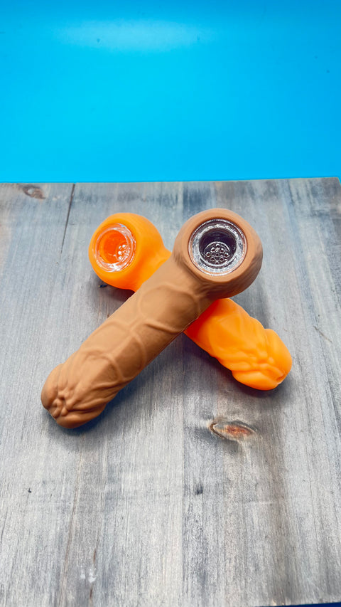 5” Silicone Penis Hand Pipe