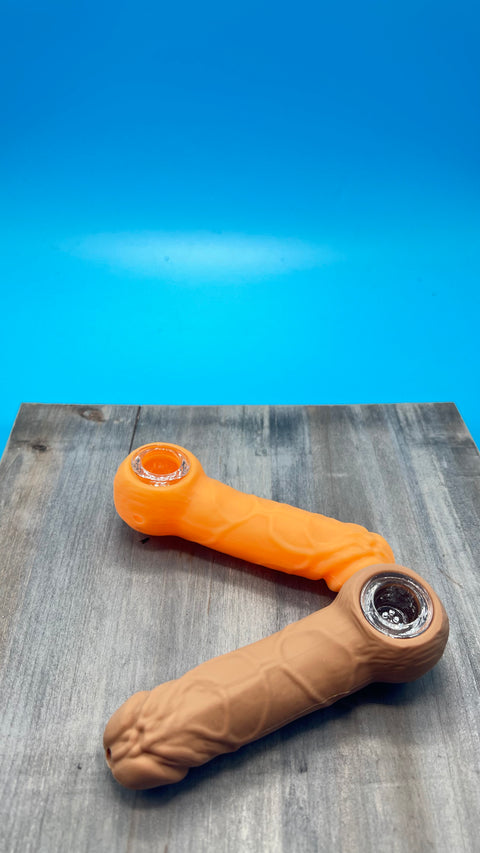 5” Silicone Penis Hand Pipe