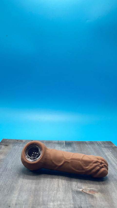 5” Silicone Penis Hand Pipe