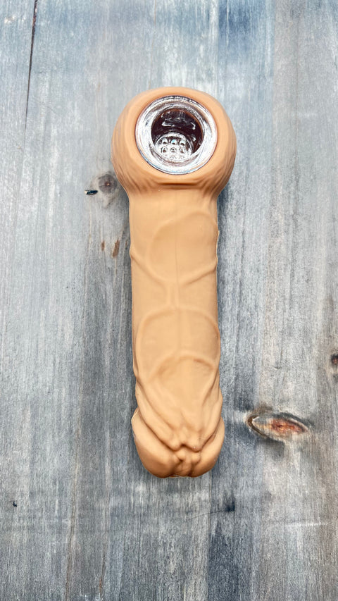5” Silicone Penis Hand Pipe