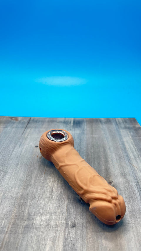 5” Silicone Penis Hand Pipe