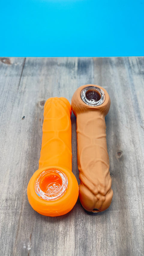 5” Silicone Penis Hand Pipe