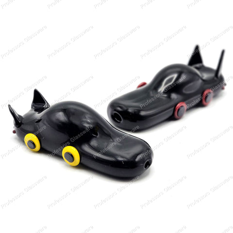 4.5″ Bat-Mobile Glass Hand Pipe – Superhero Car Design