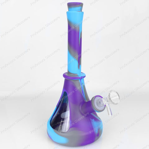 10″ Silicone Beaker Bong – Rugged & Sleek Silicone Beaker