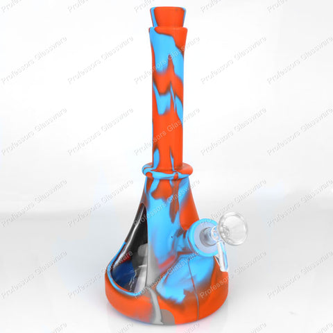 10″ Silicone Beaker Bong – Rugged & Sleek Silicone Beaker