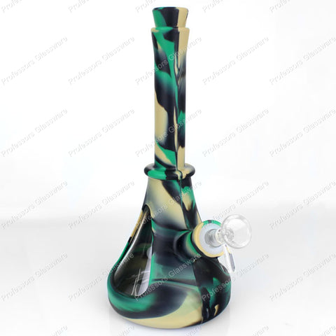 10″ Silicone Beaker Bong – Rugged & Sleek Silicone Beaker