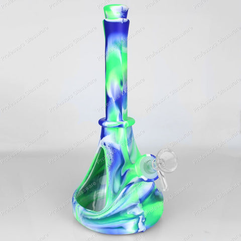 10″ Silicone Beaker Bong – Rugged & Sleek Silicone Beaker