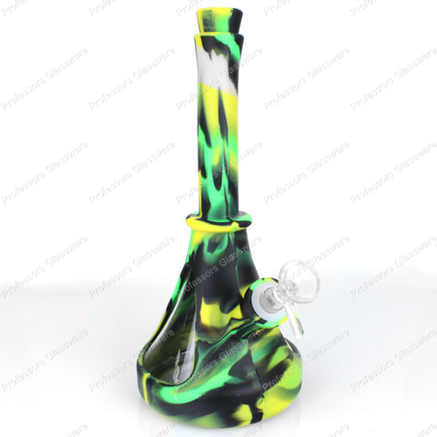 10″ Silicone Beaker Bong – Rugged & Sleek Silicone Beaker