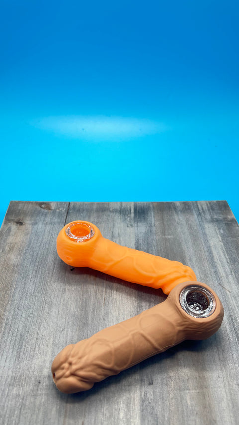 5” Silicone Penis Hand Pipe