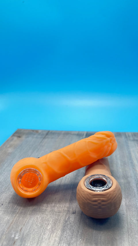 5” Silicone Penis Hand Pipe
